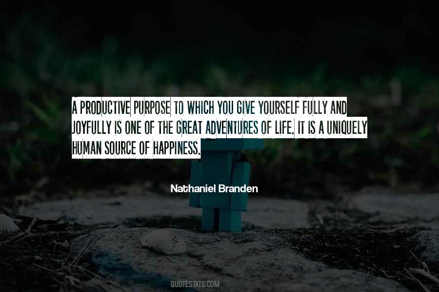 Nathaniel Branden Quotes #610531