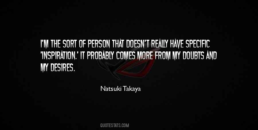 Natsuki Takaya Quotes #321172