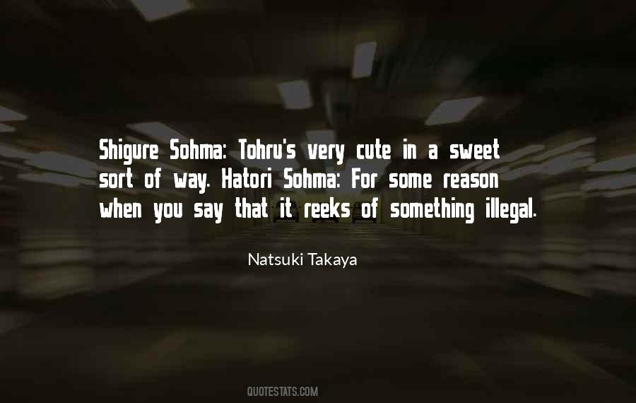 Natsuki Takaya Quotes #707272