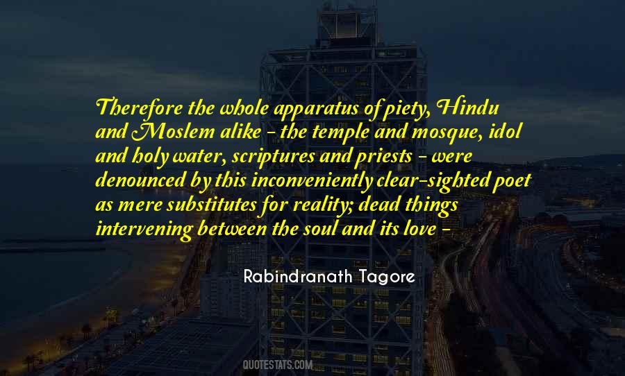 Quotes About Love By Rabindranath Tagore #101460