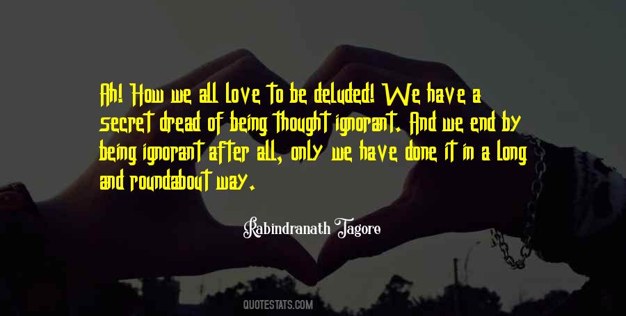 Quotes About Love By Rabindranath Tagore #1040826