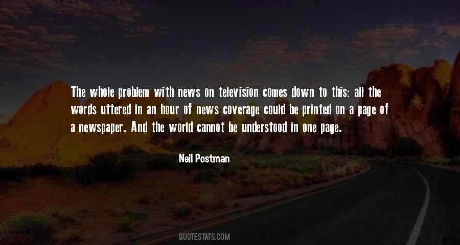 Neil Postman Quotes #529010