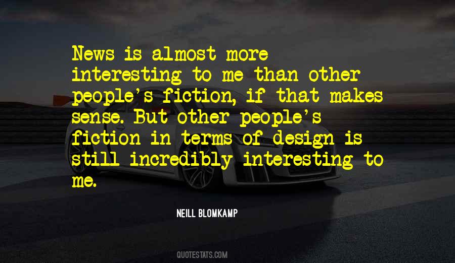 Neill Blomkamp Quotes #91407
