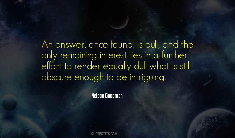 Nelson Goodman Quotes #494037