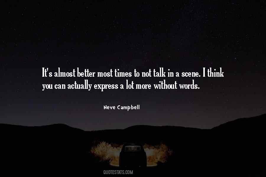 Neve Campbell Quotes #1216317