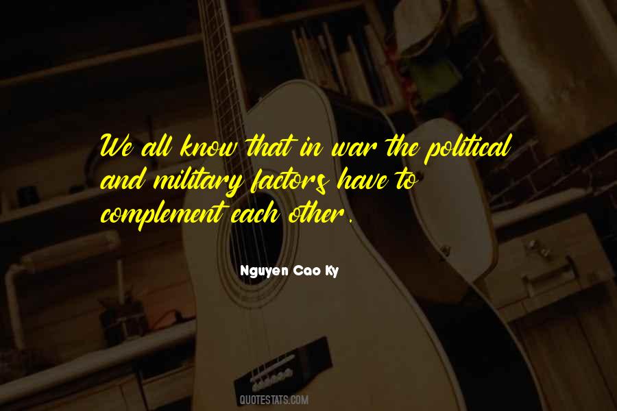 Nguyen Cao Ky Quotes #1432352