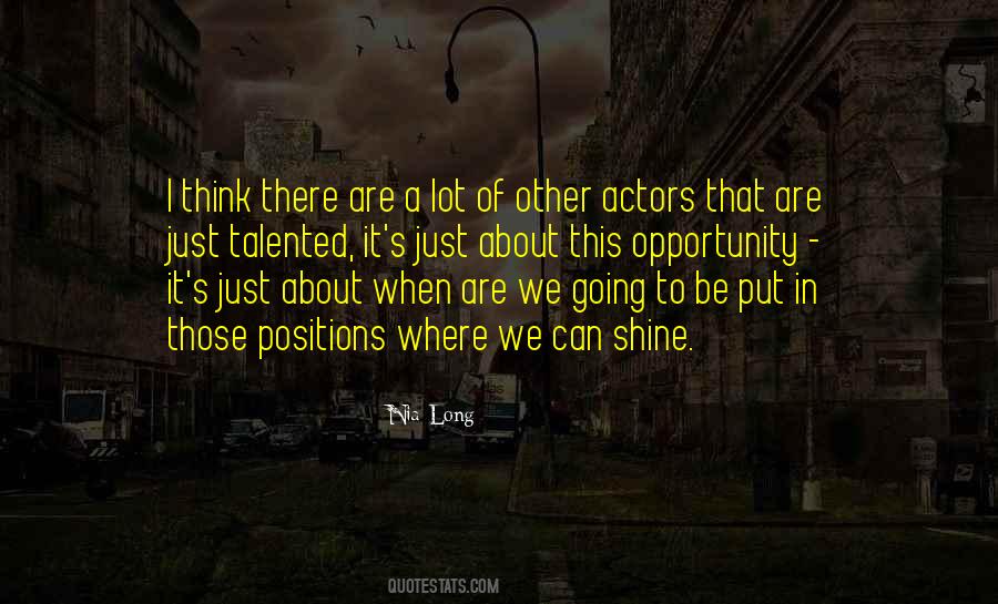 Nia Long Quotes #1237223