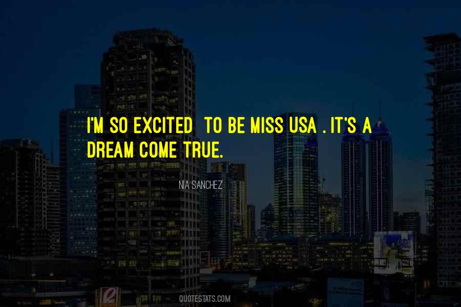 Nia Sanchez Quotes #1394639