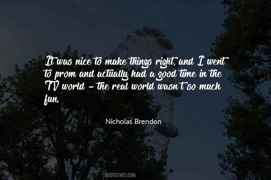 Nicholas Brendon Quotes #695721