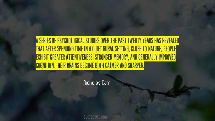 Nicholas Carr Quotes #893398