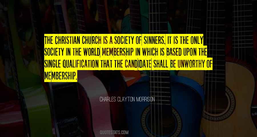 Quotes About Church Membership #1097920