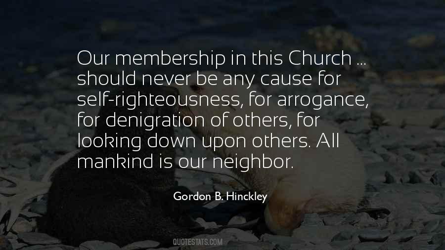 Quotes About Church Membership #1154899