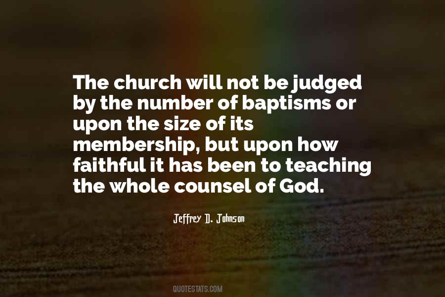 Quotes About Church Membership #407131