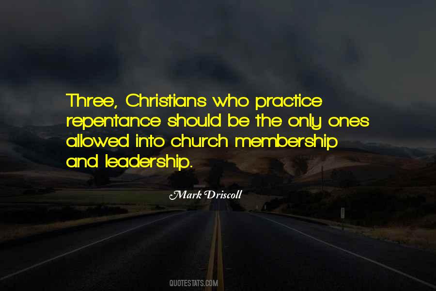 Quotes About Church Membership #529384