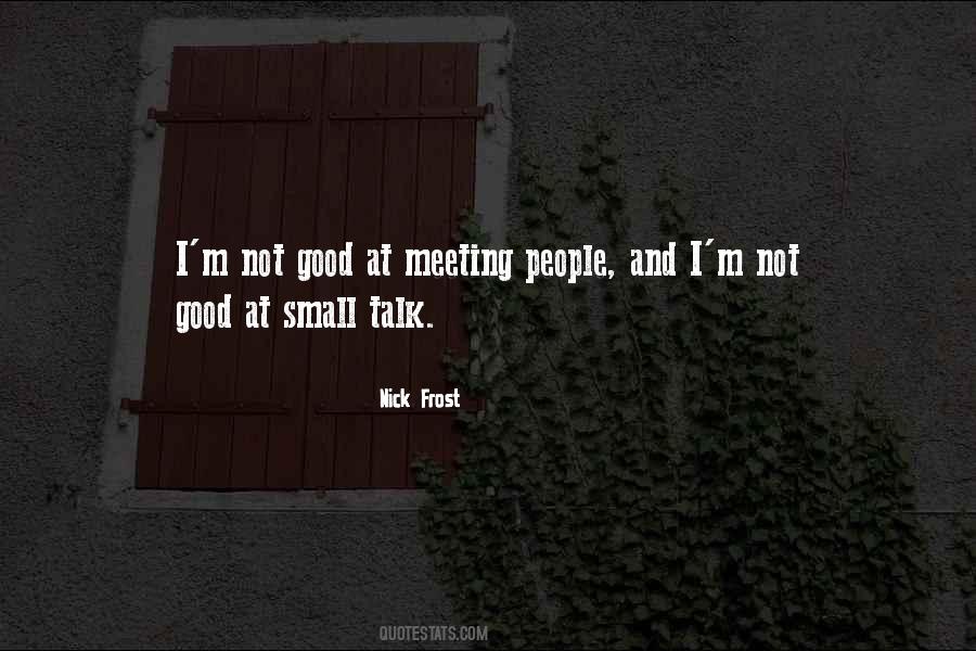 Nick Frost Quotes #166275