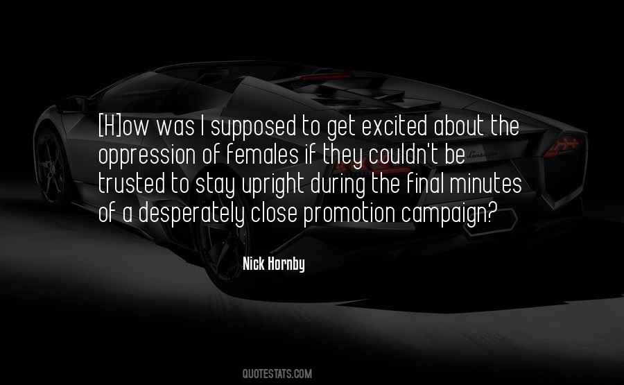 Nick Hornby Quotes #56703