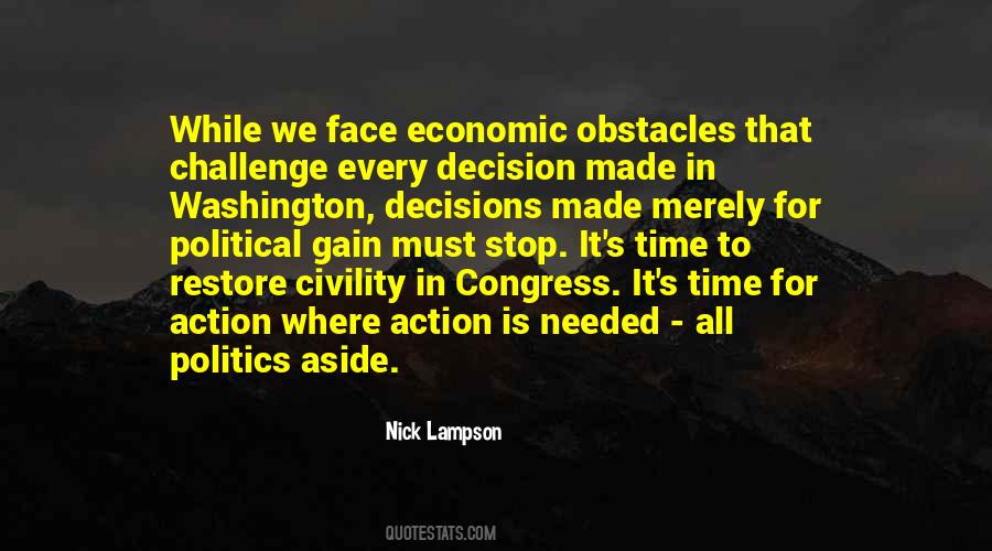 Nick Lampson Quotes #1367859