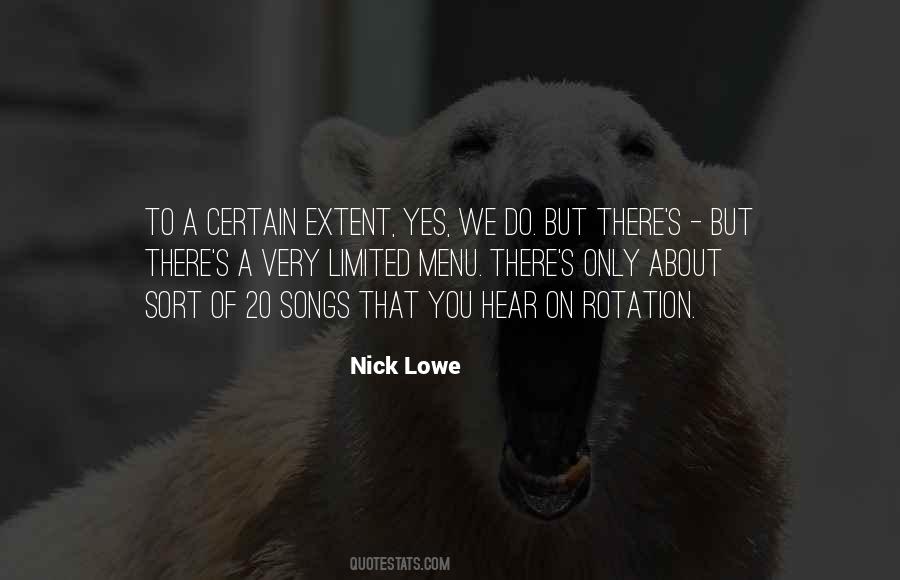 Nick Lowe Quotes #1115589