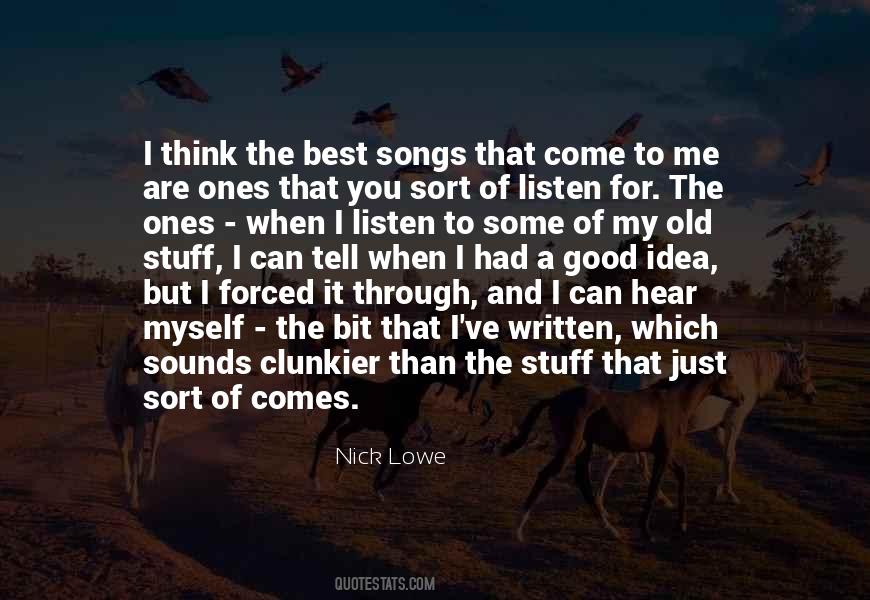 Nick Lowe Quotes #822391