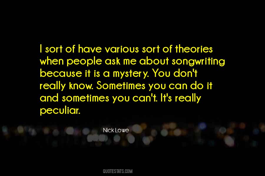 Nick Lowe Quotes #826670