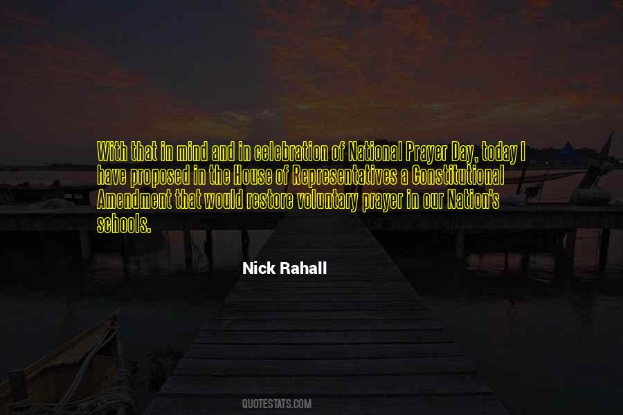 Nick Rahall Quotes #1062743