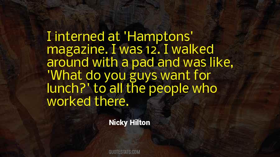 Nicky Hilton Quotes #169071