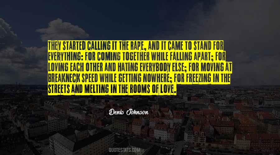 Quotes About Everything Falling Apart #1024926