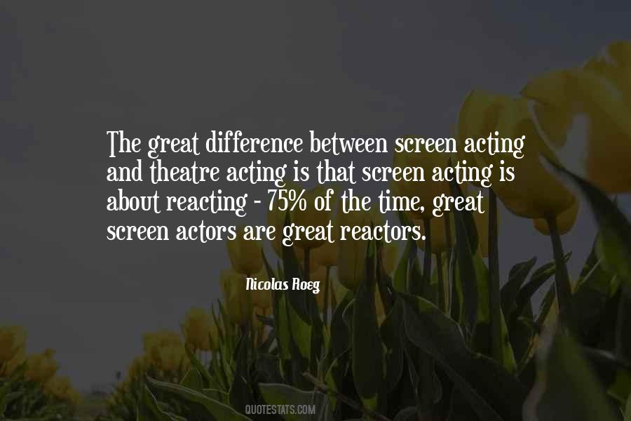 Nicolas Roeg Quotes #1139385