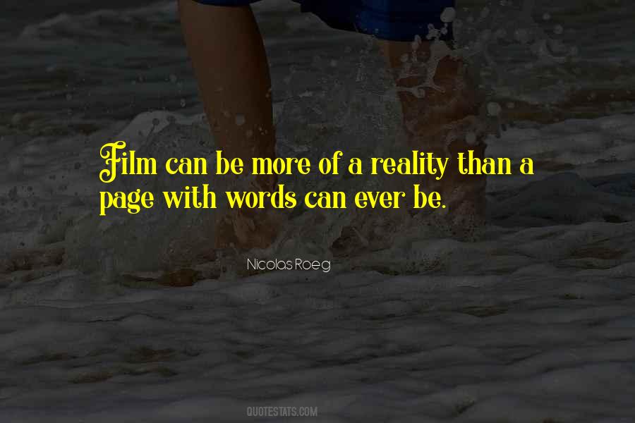 Nicolas Roeg Quotes #658550