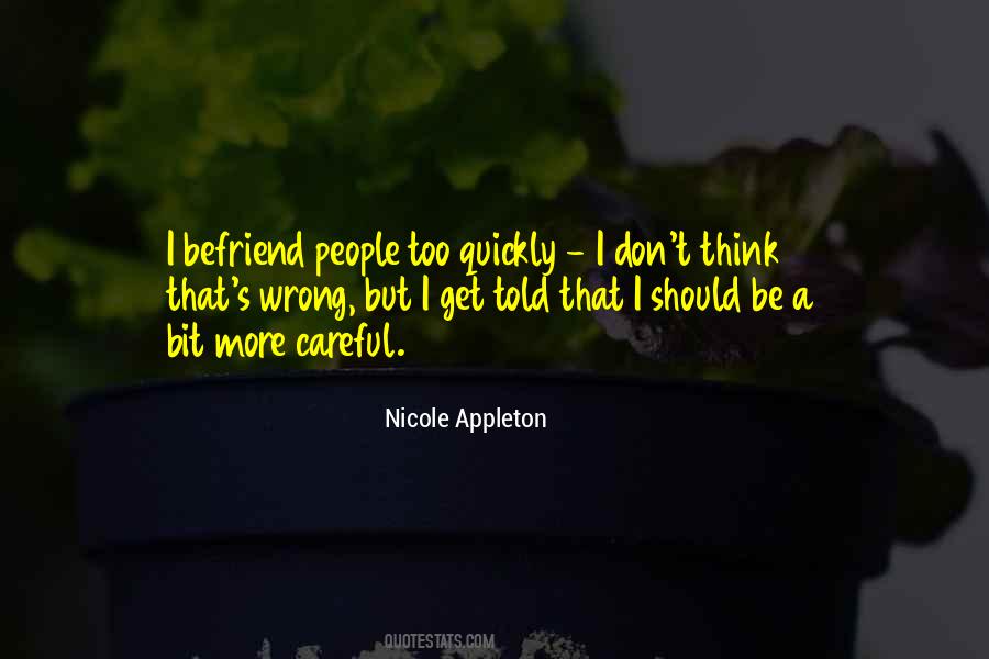 Nicole Appleton Quotes #143442