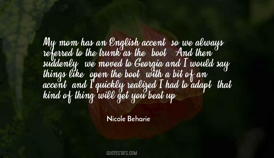 Nicole Beharie Quotes #1732223
