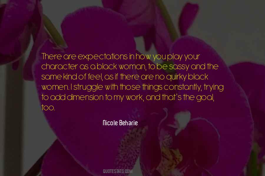 Nicole Beharie Quotes #1874076