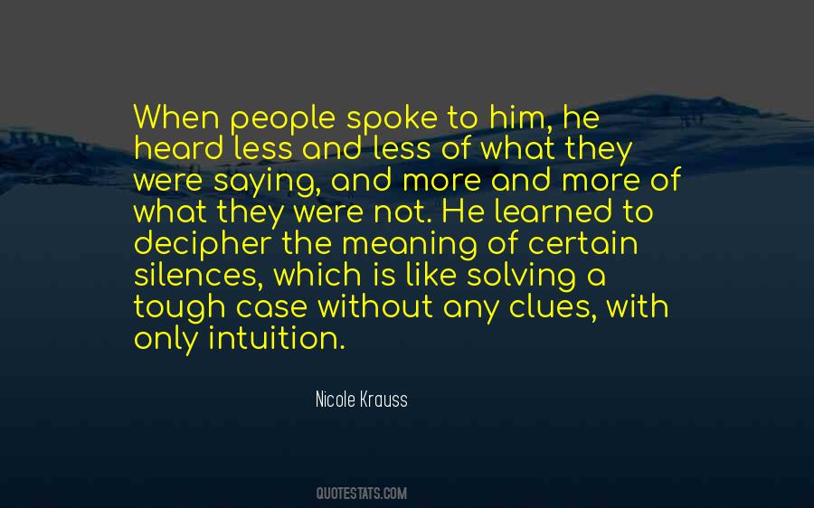 Nicole Krauss Quotes #180717