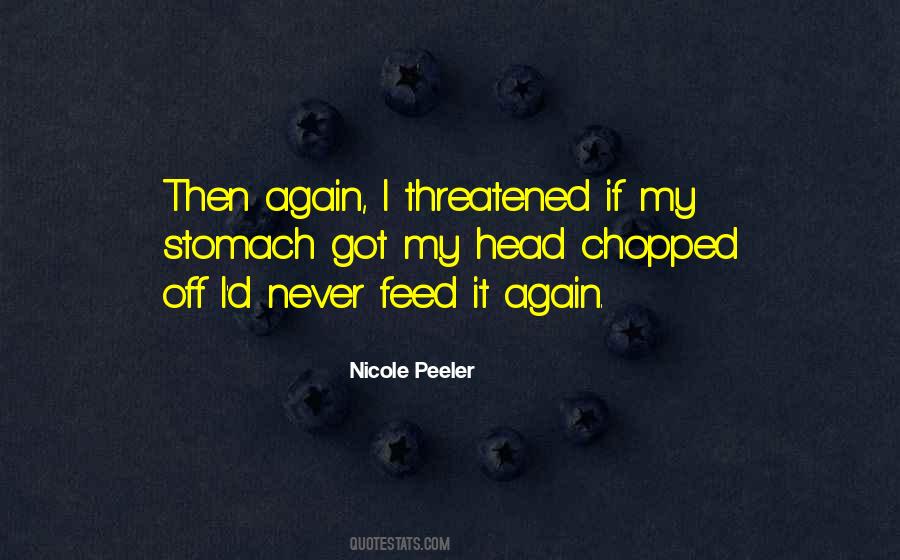 Nicole Peeler Quotes #1522364