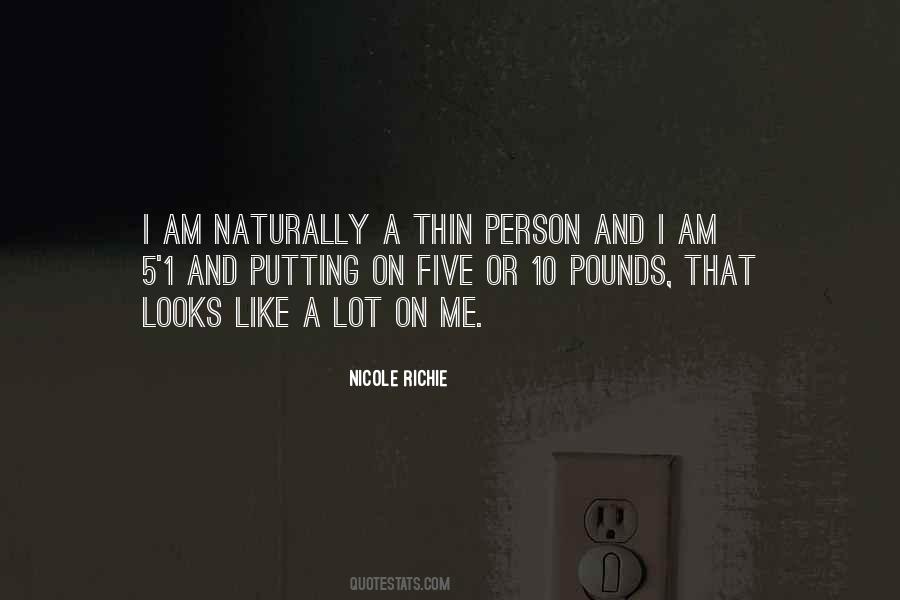 Nicole Richie Quotes #1172519