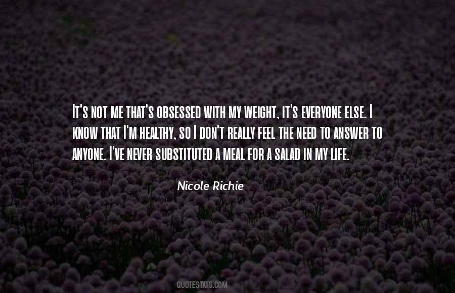 Nicole Richie Quotes #316807