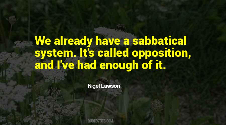 Nigel Lawson Quotes #1639519