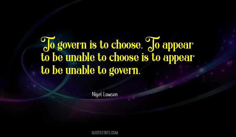Nigel Lawson Quotes #218871