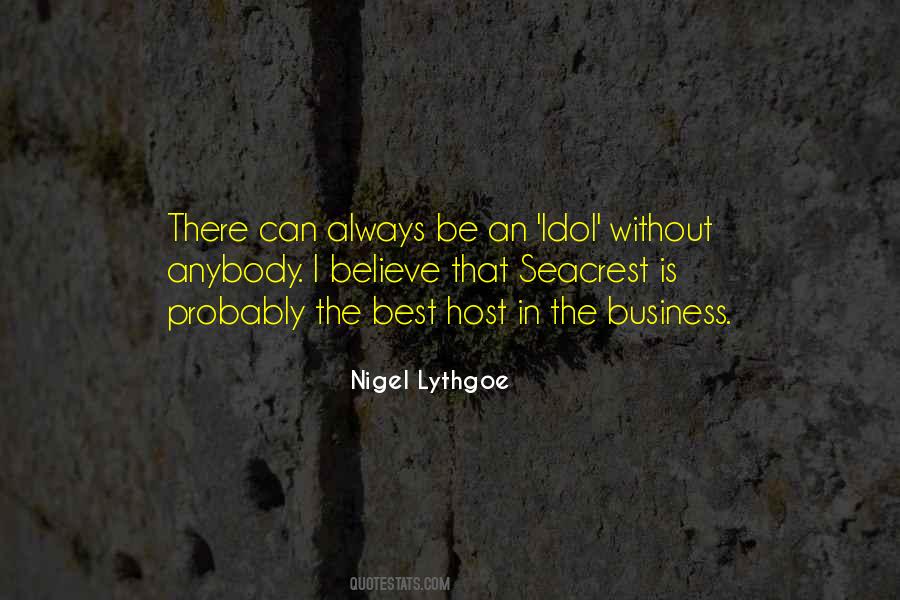 Nigel Lythgoe Quotes #108996