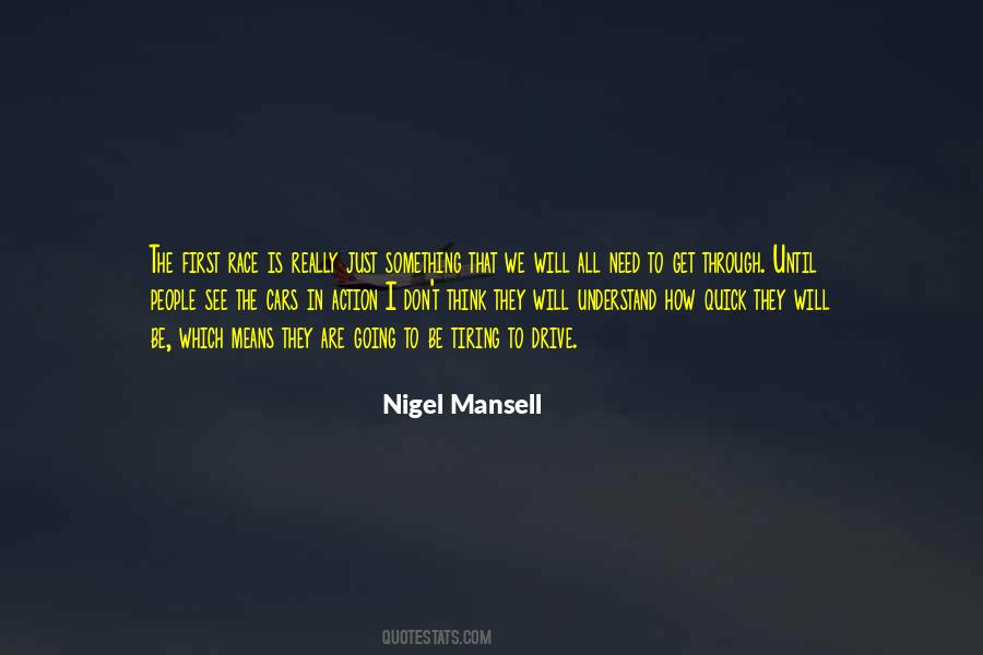 Nigel Mansell Quotes #1450979