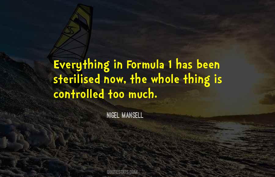 Nigel Mansell Quotes #274443