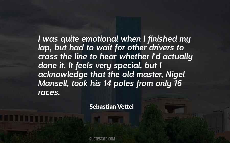 Nigel Mansell Quotes #700102