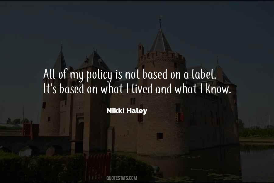 Nikki Haley Quotes #1830004