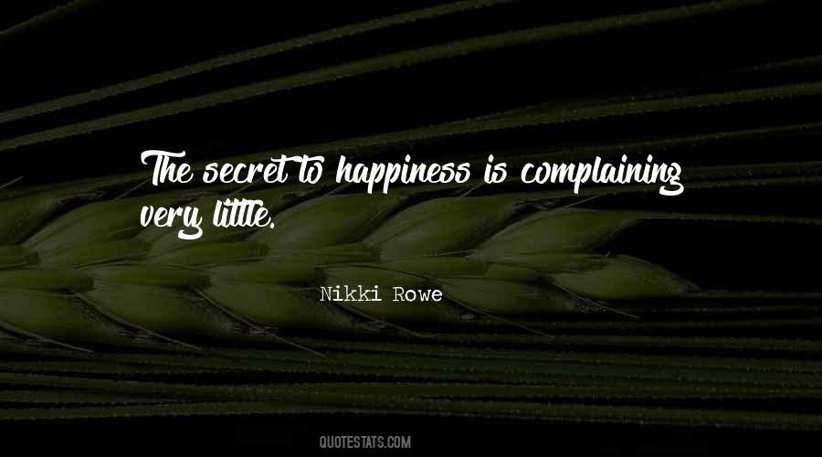 Nikki Rowe Quotes #100754