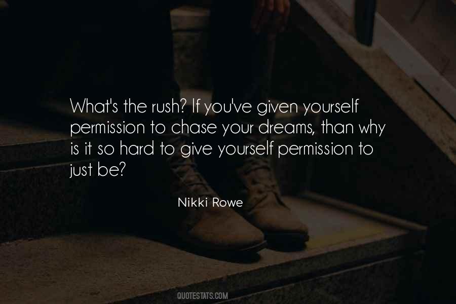 Nikki Rowe Quotes #145186