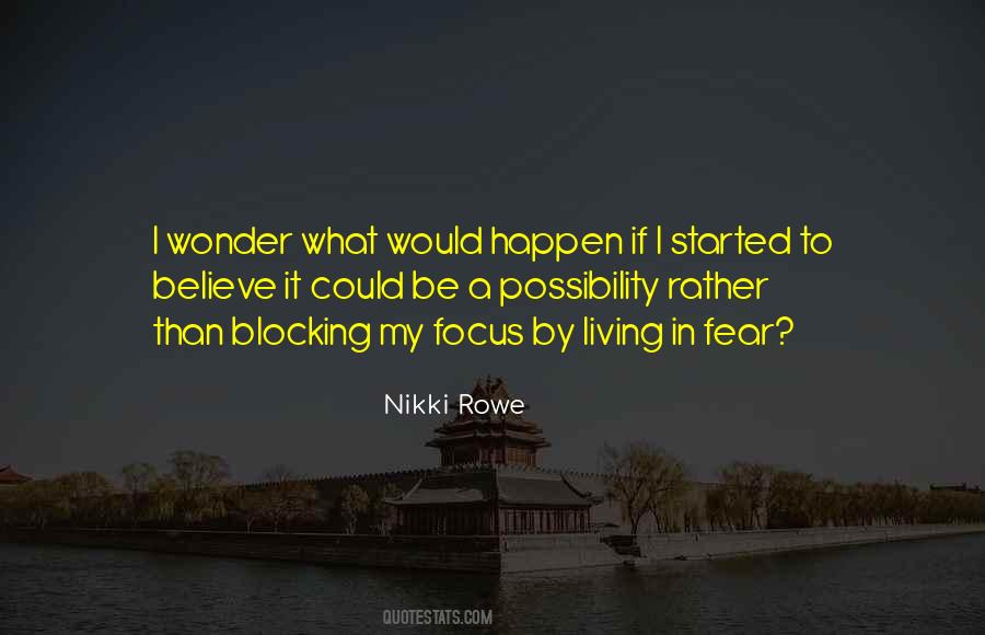 Nikki Rowe Quotes #270537