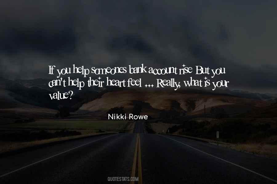 Nikki Rowe Quotes #35892