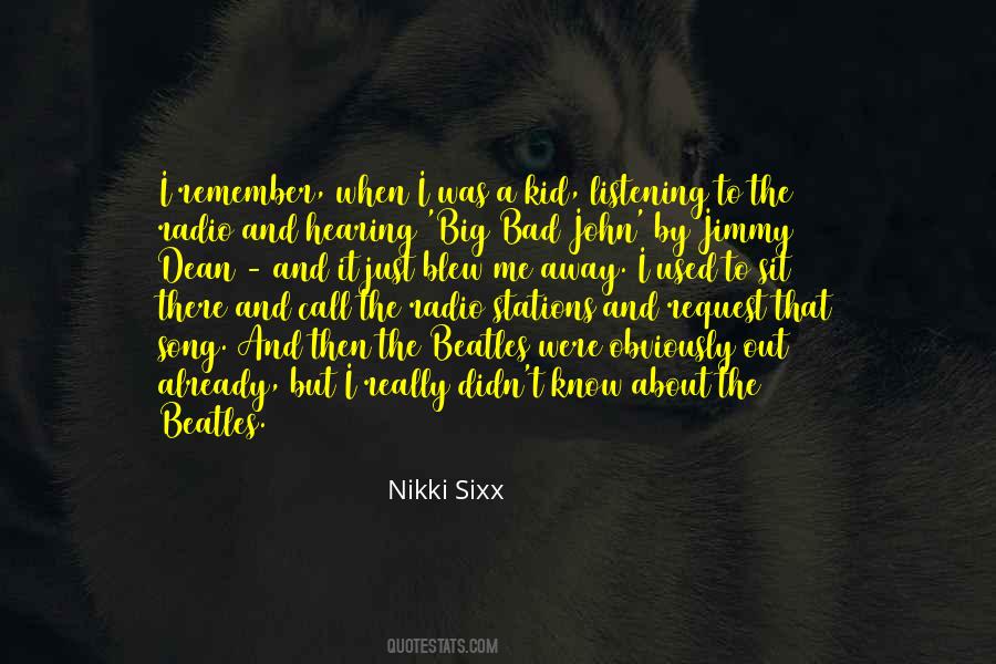 Nikki Sixx Quotes #808026