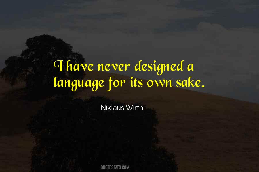 Niklaus Wirth Quotes #741891