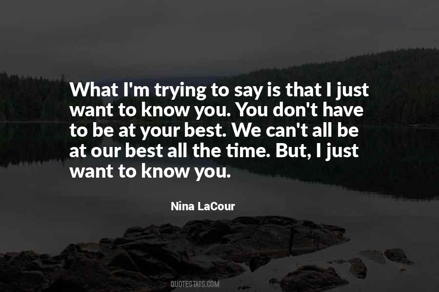 Nina Lacour Quotes #1447011